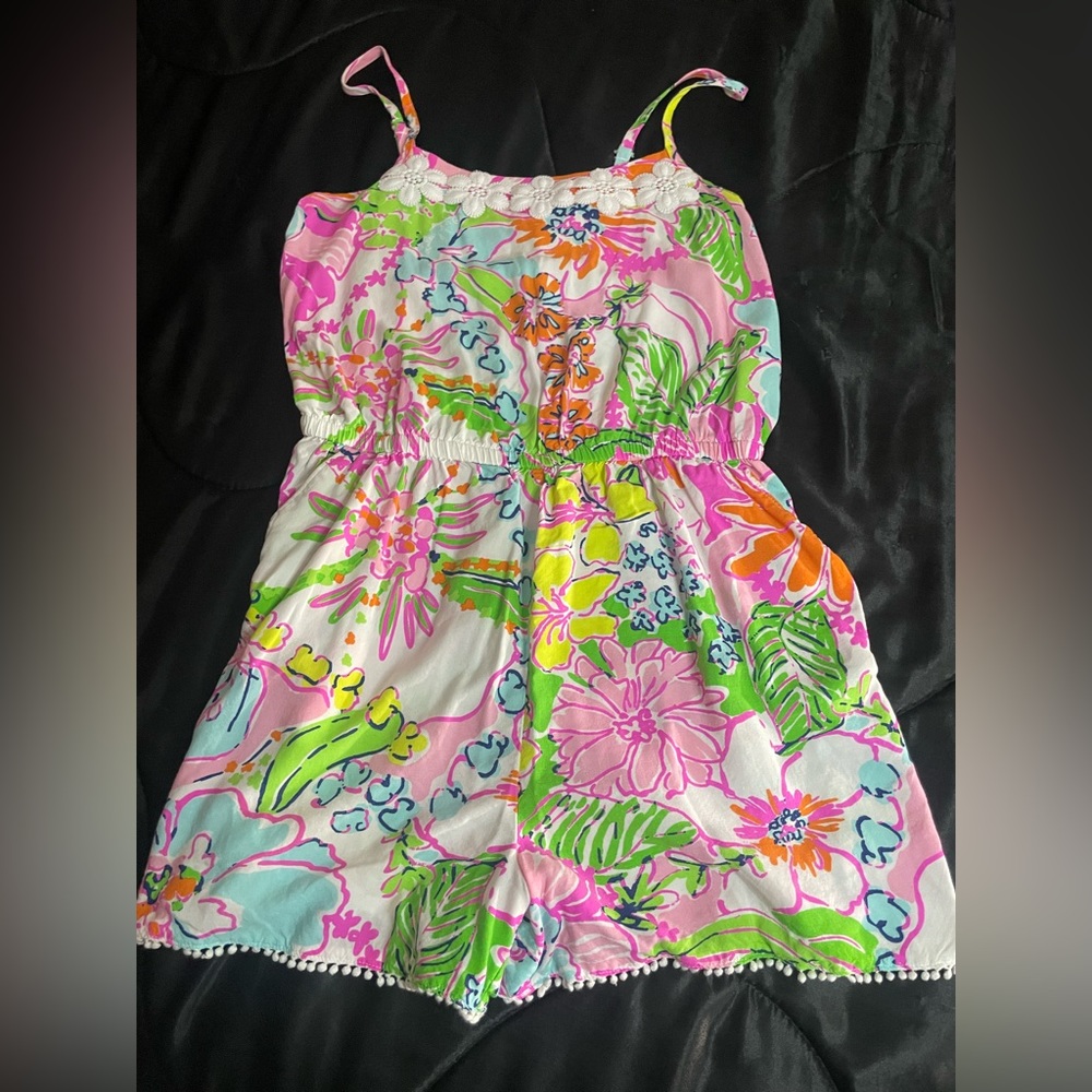 girls' lilly pulitzer target romper 14/16
